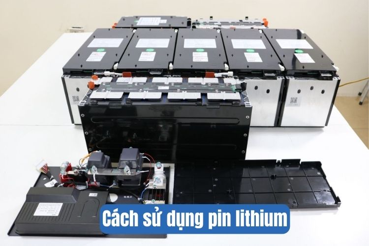 sử dụng pin lithium đúng cách