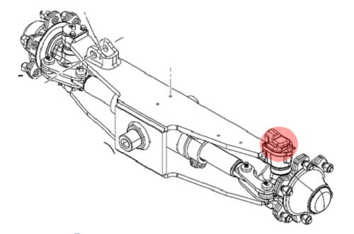 Cảm biến góc lốp