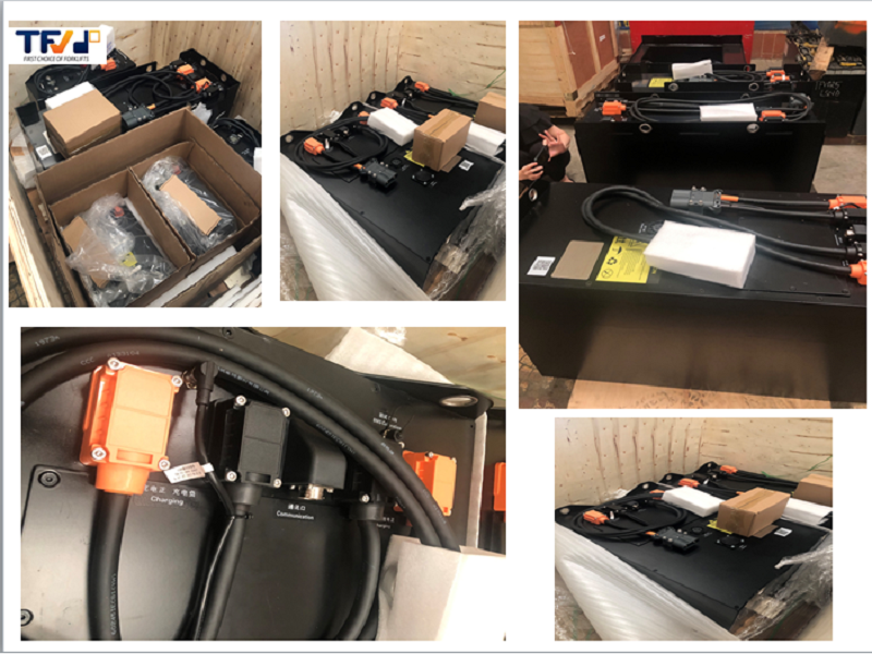 Ắc quy Lithium được lưu trữ và trưng bày tại kho TFV