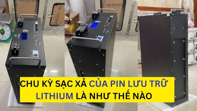 chu kỳ sạc xả pin lithium