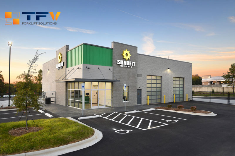 Sunbelt Rentals Inc trở thành biểu tượng trong ngành công nghiệp cho thuê thiết bị tại Bắc Mỹ