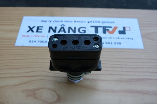 Giắc kết nối ắc quy xe nâng 30A250V cổng cái mã 119802-77200 , hàng mới 100%