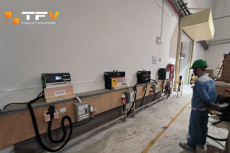 Giám sát quy trình sạc pin đảm bảo an toàn