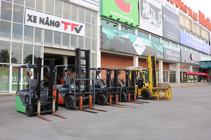 TFV - Lựa chọn số 1 về xe nâng hàng tại Việt Nam