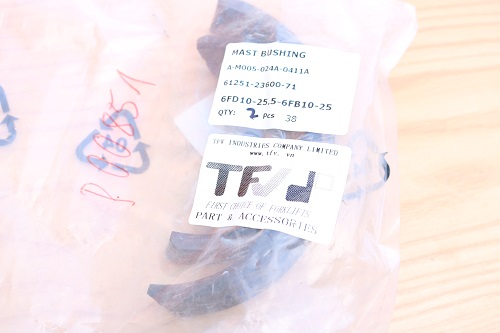 Bạc khung nâng model 6FD10-25, 5-6FB10-25 mã  61251-23600-71 hiệu Folangsi