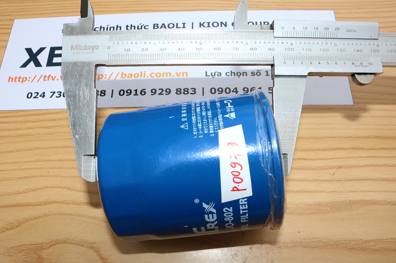 Lọc dầu hộp số xe nâng Komatsu FD25 mã 3EB-15-31550 hiệu YuanSong. Mã P.00979