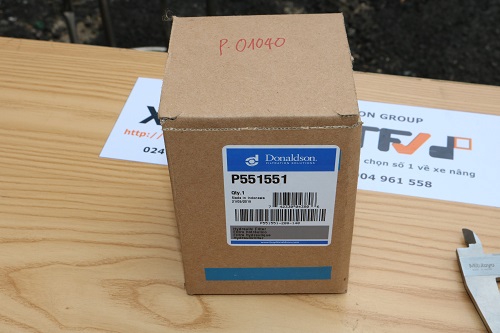 Lọc dầu thủy lực xe nâng P551551 hiệu Donaldson. Hàng mới 100% (2)