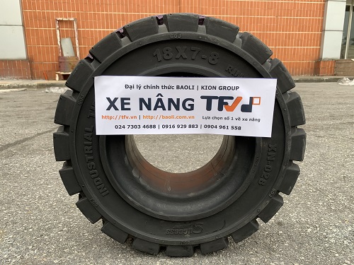 Lốp đặc xe nâng kích thước 18x7-8 hiệu Success