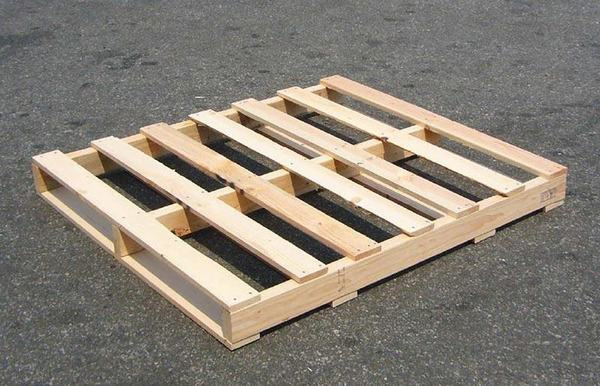 Pallet gỗ nâng 2 chiều, tải trọng 500kg