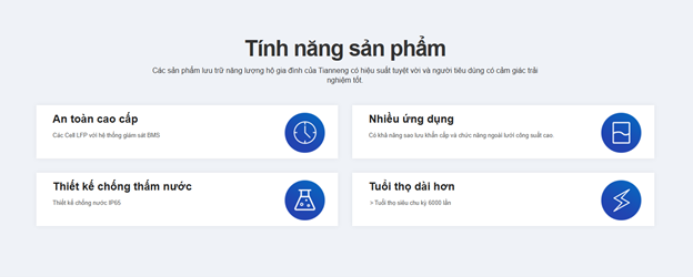 Các tính năng nổi bật của HESS treo tường – Mẫu điện áp thấp
