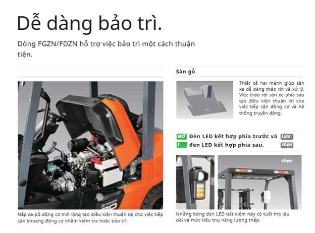 Bảo trì dễ dàng – Tối ưu chi phí vận hành