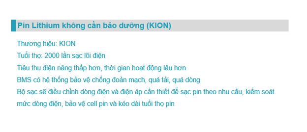 Dễ bảo trì – Chi phí vận hành thấp