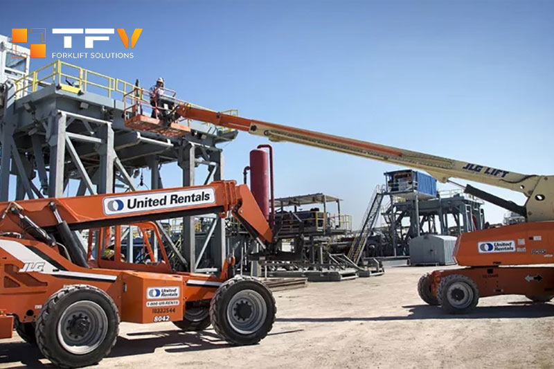 Quy mô hoạt động của United Rentals