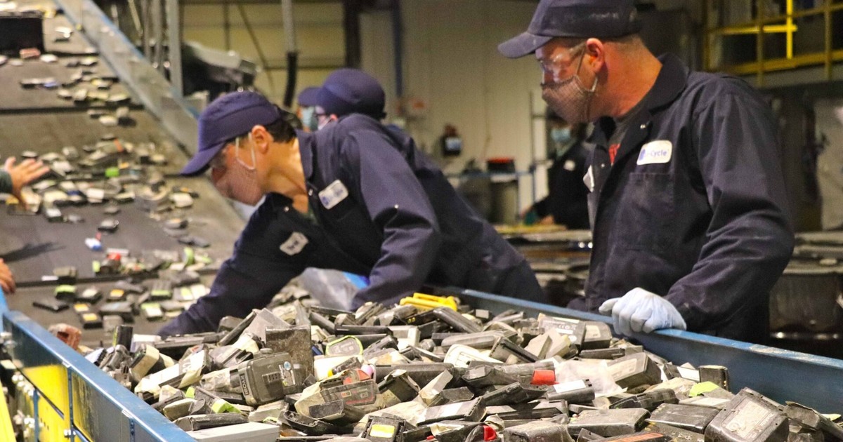 tái chế pin lithium