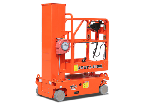 Xe nâng người Vertical lifts, hiệu Dingli model AMWP7-8100L