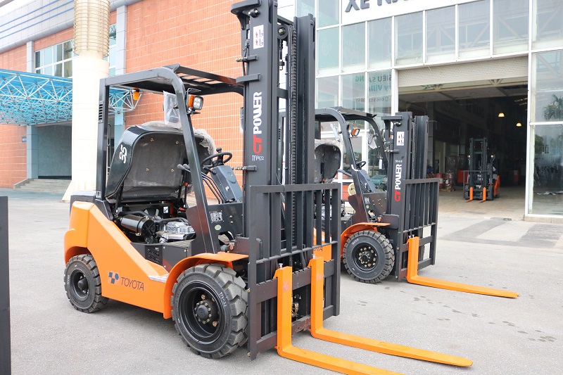 TFV là đơn vị cung cấp dịch vụ cho thuê xe nâng tại Nam Định uy tín