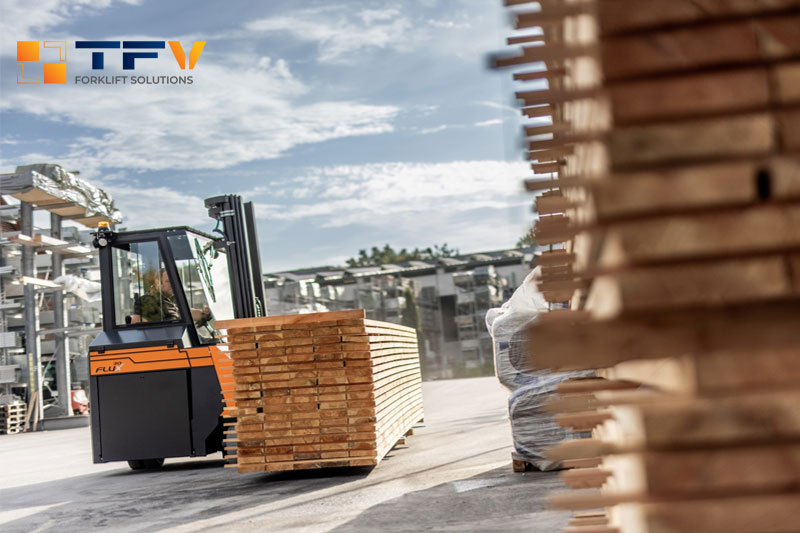 Ngành gỗ - nội thất có sử dụng xe nâng
