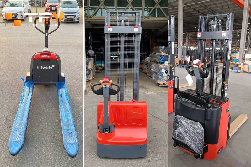 3 loại xe nâng tay điện phổ biến hiện nay