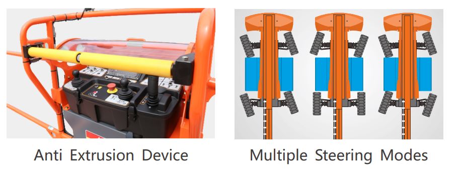 Xe nâng người Boomlift hiệu Dingli, Model BA28HRT, M Series