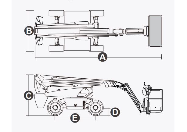 Xe nâng người Boomlift hiệu Dingli, Model BT16CRT, D Series