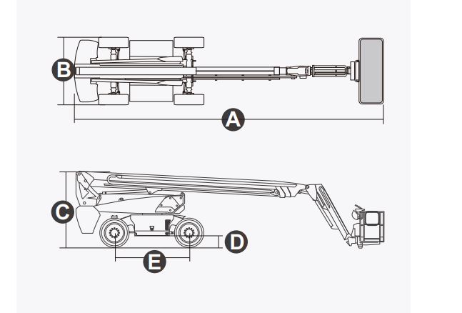  Xe nâng người Boomlift hiệu Dingli, Model BT22RT, M Series