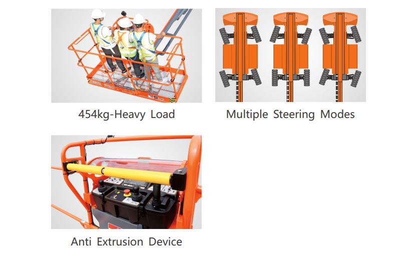 Xe nâng người Boomlift hiệu Dingli, Model BT24RT, M Series