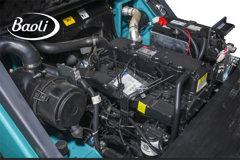 Động cơ dầu 4 xilanh công suất lớn