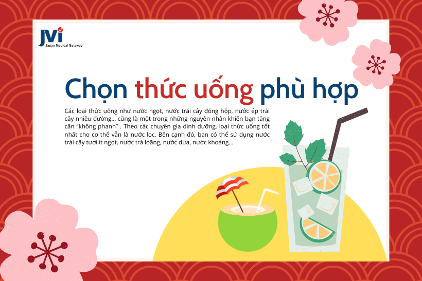 Chọn thức uống phù hợp