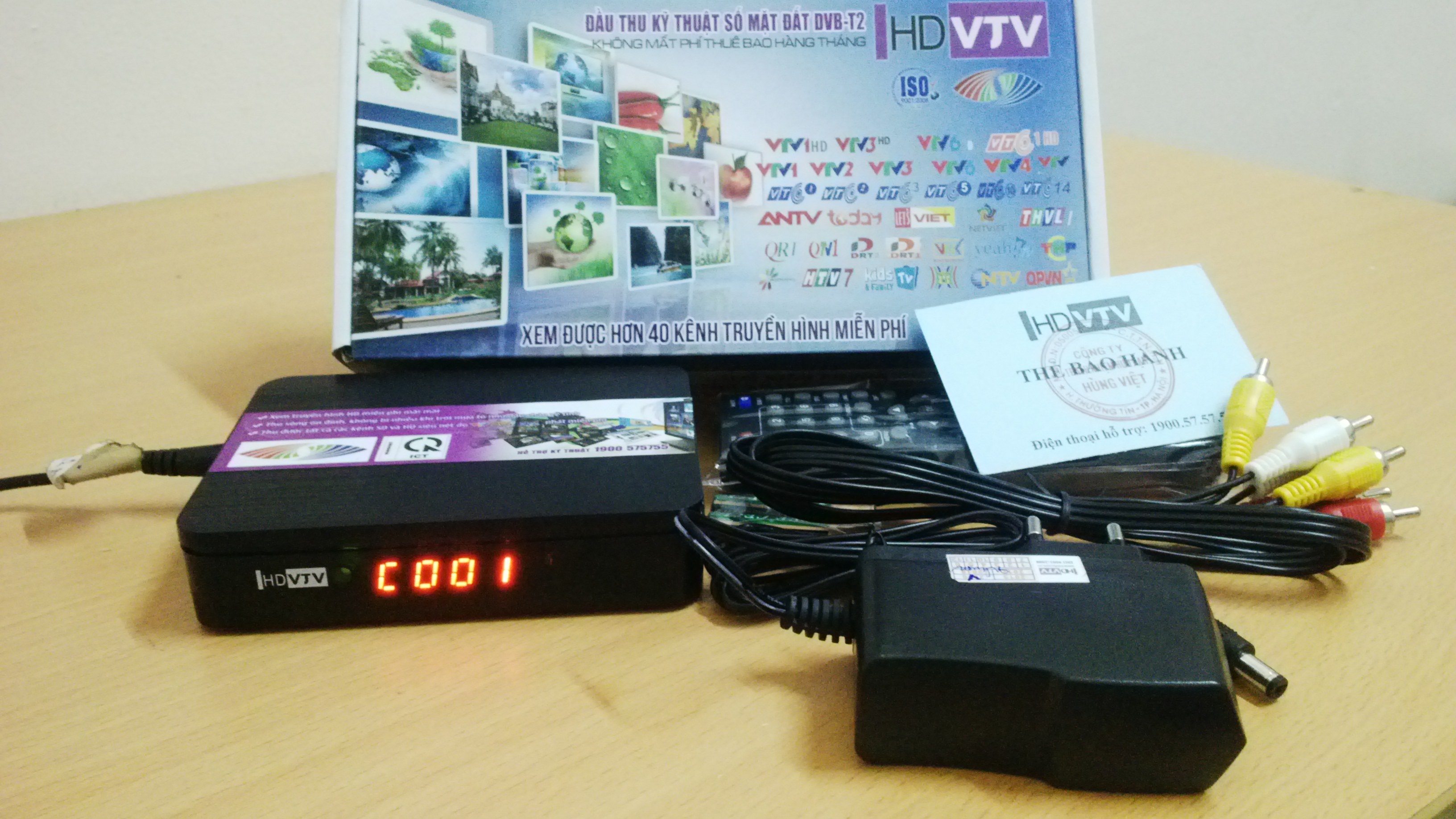 Đầu thu kỹ thuật số DVB-T2 VJV/HD-012 giá rẻ 2