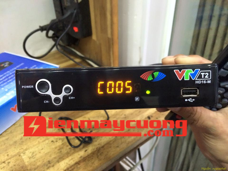 Đầu thu kỹ thuật số DVB T2 VTV giá rẻ hình 3