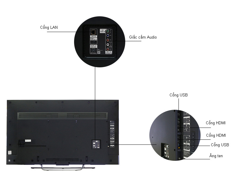Tivi Led 3D SONY KD55S8500C 55 inch Đà Nẵng 8