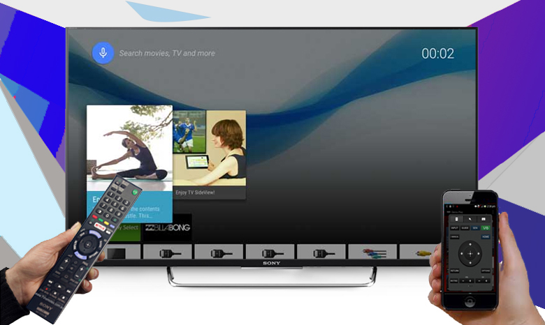 Internet Tivi LED 3D Sony KDL43W800C 43 inch giá rẻ 5