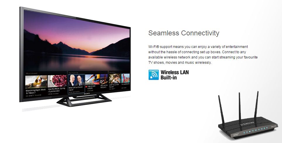 Internet Tivi LED Sony KDL - 48R550C 48 inch 4