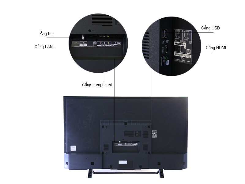 Thông số kỹ thuật Internet Tivi Led Sony KDL49W750D 49 Inch