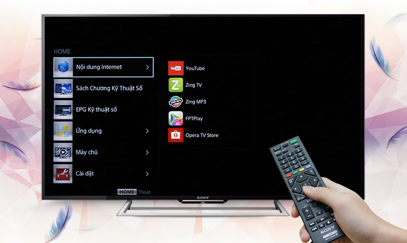 Internet Tivi Led SONY KDL40R550C 40 Inch giá rẻ 9