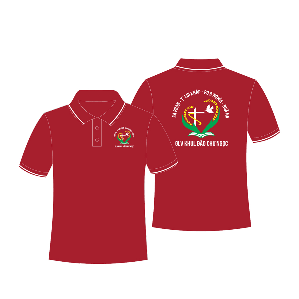 Áo thun đồng phục Giáo Lý Viên ĐĂO CHƯ NGỌC