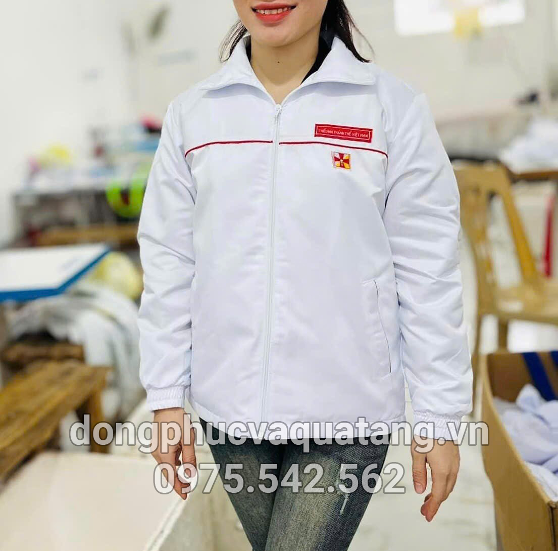 Áo khoác gió Thiếu Nhi Thánh Thể Việt Nam