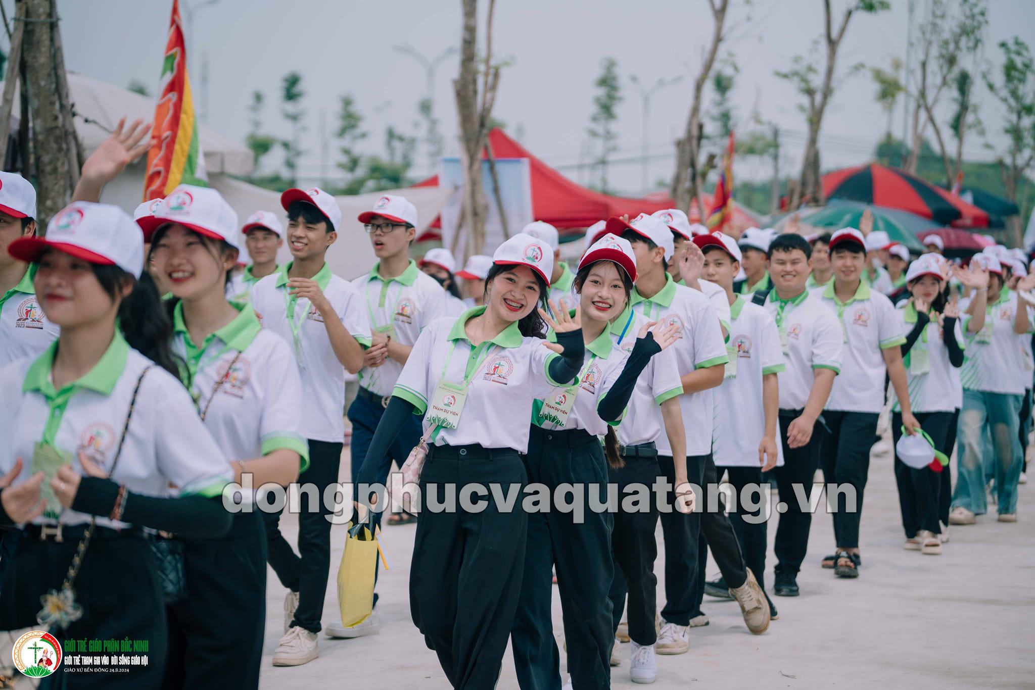 Áo thun Đại hội giới trẻ Công Giáo giáo phận Bắc Ninh 2024