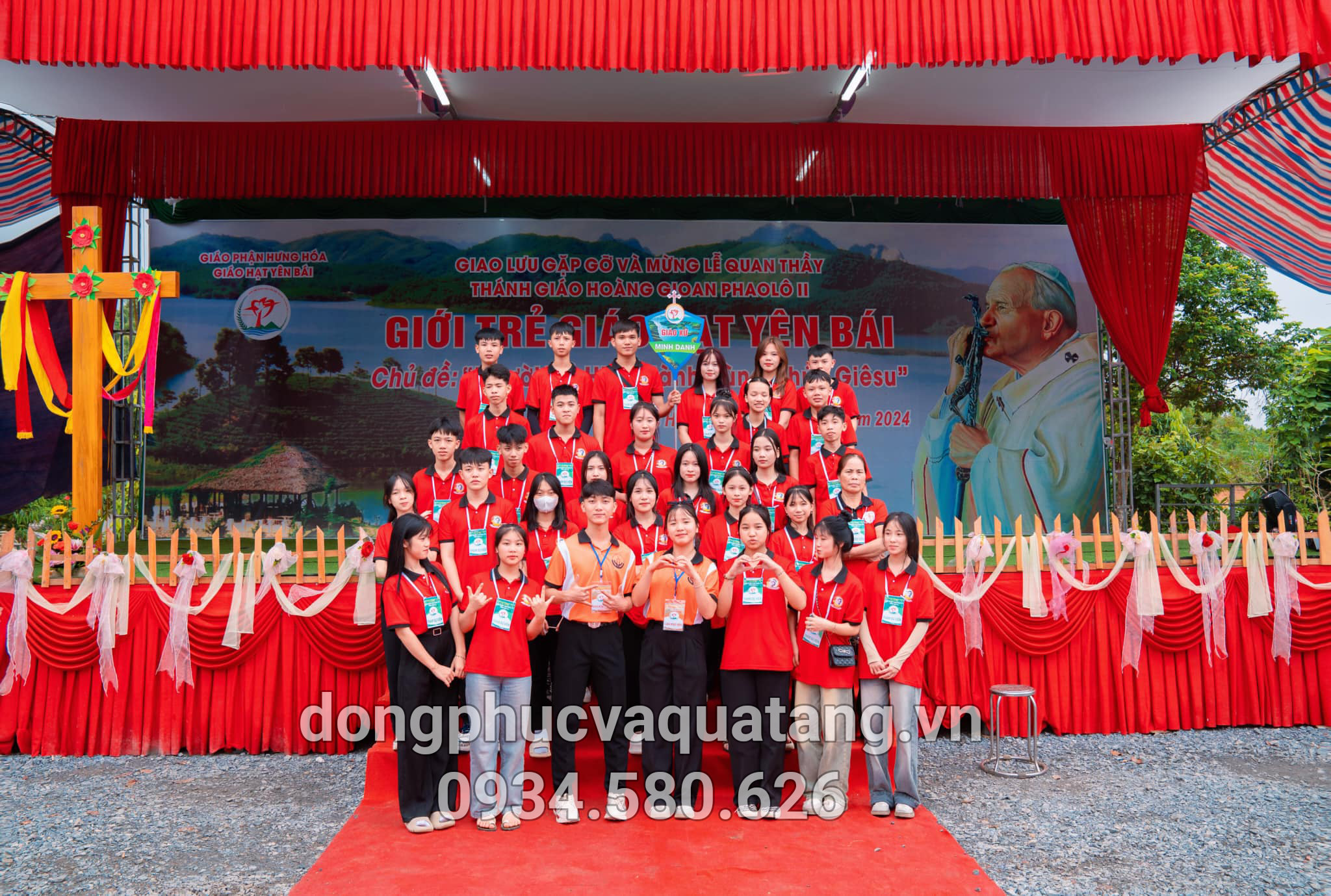 Áo thun đồng phục giới trẻ giáo xứ Minh Danh