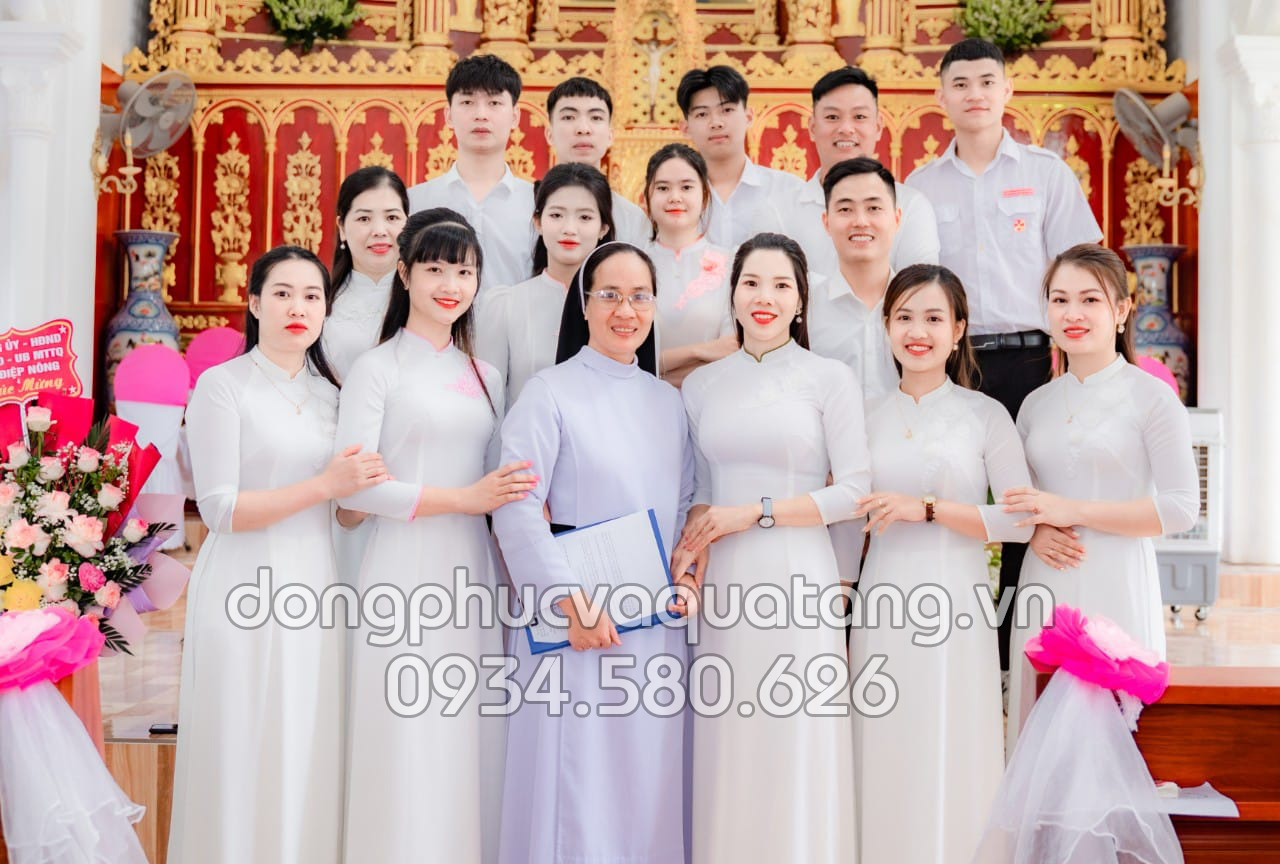 Đồng phục ca đoàn Công Giáo Áo dài truyền thống