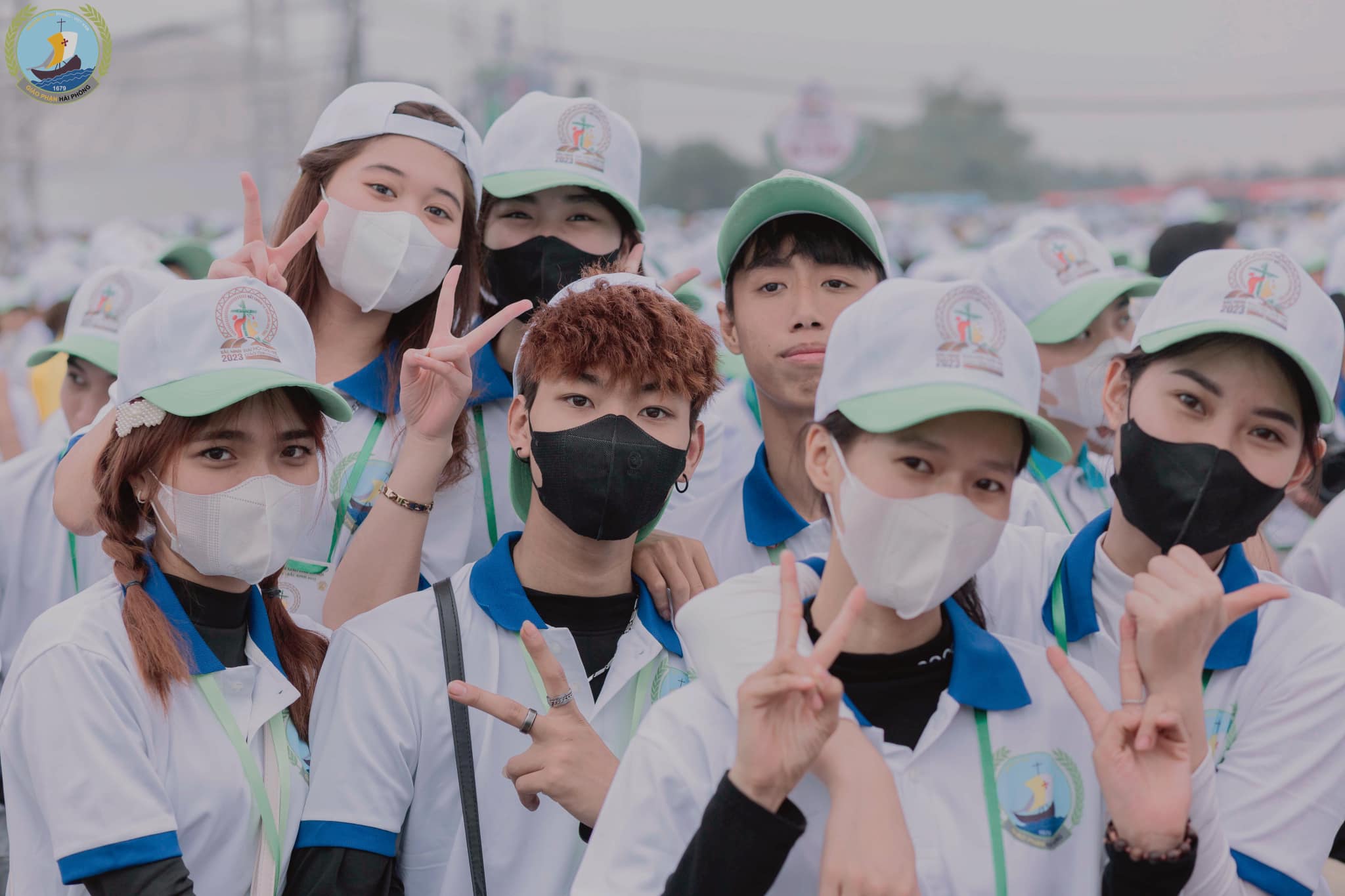 Đồng phục công giáo giới trẻ các bạn giới trẻ giáo phận Hải Phòng