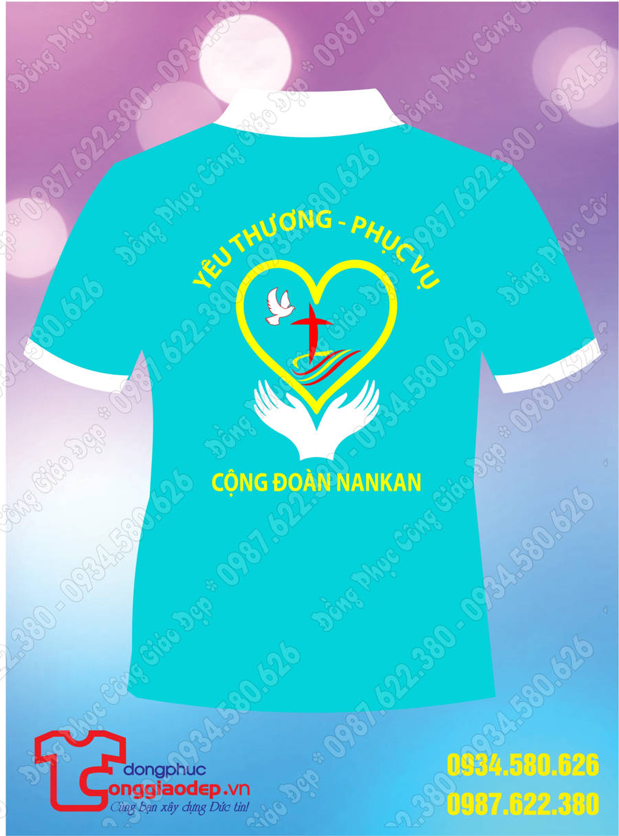 Mặt sau đồng phục Cộng đoàn Nankan