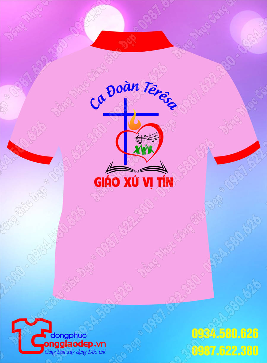 Đơn vị may đồng phục giáo xứ Vị Tín