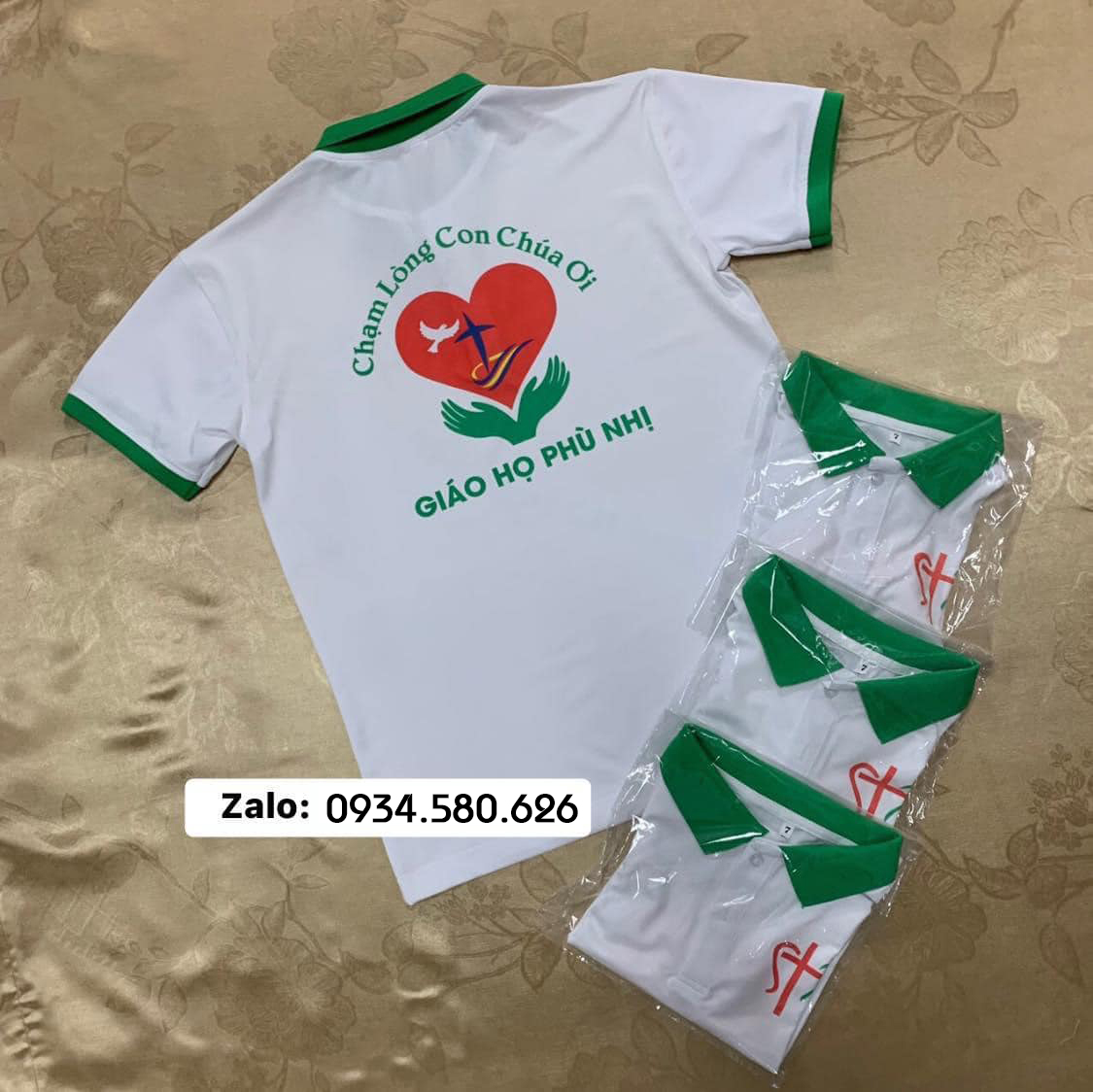 Áo thun đồng phục Giáo Xứ Giáo Họ Phù Nhị
