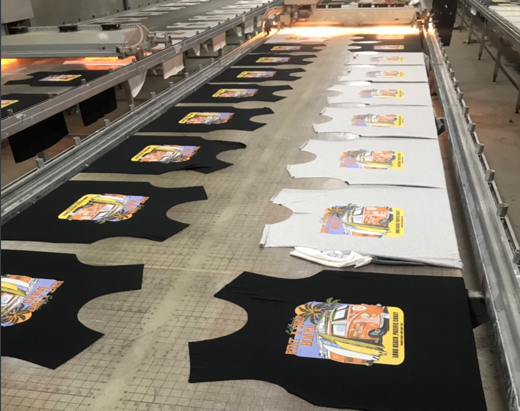 Quy trình in áo thun đồng phục tại đồng phục và quà tặng