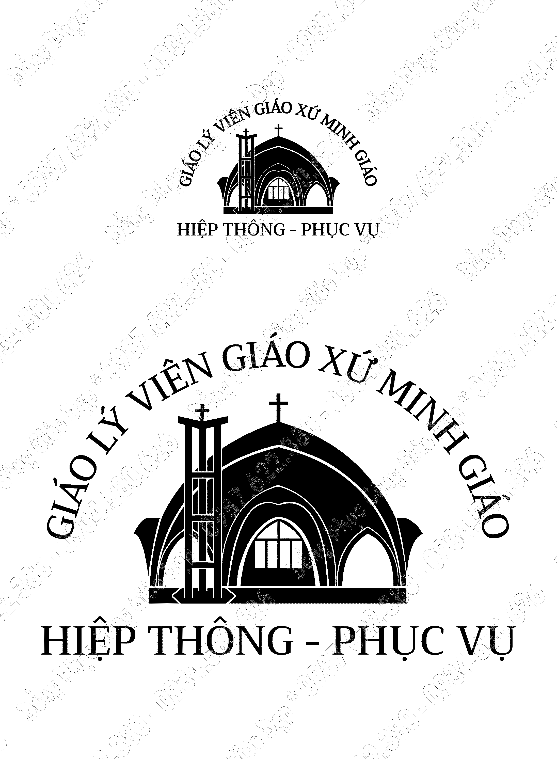 Logo đồng phục Giáo lý viên Giáo xứ Minh Giáo