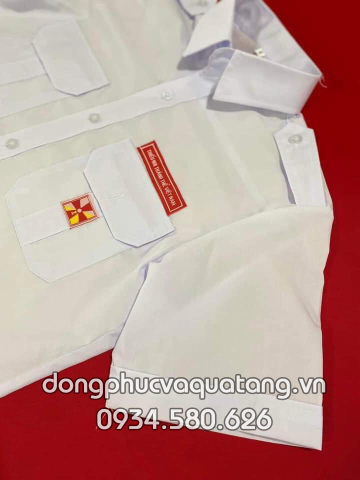 Logo thêu trên áo Thiếu Nhi Thánh Thể