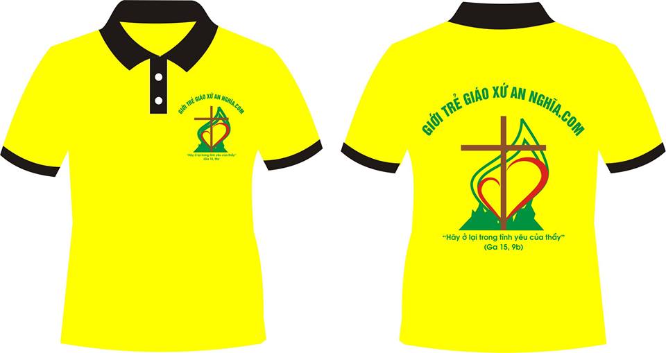 Mẫu áo đông phục công giáo của ca đoàn giáo xứ An Nghĩa