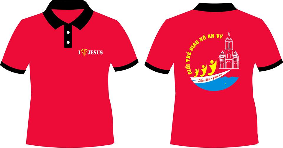 Mẫu áo đông phục công giáo của giới trẻ giáo xứ An Vy