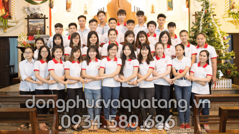 Mẫu áo thun đồng phục ca đoàn Công Giáo